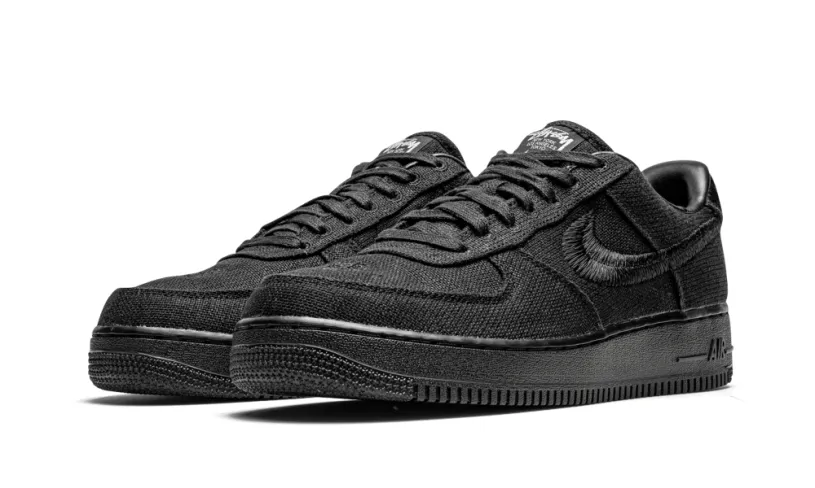 Nike Lifestyle Air Force 1 Low 'Stussy - Black'